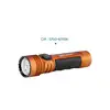 Lampe torche Olight Seeker 4 Pro orange, avec réglage de la température de couleur 5700-6700K