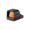 Viseur point rouge Olight Osight K noir de profil avec lentille orange et boutons de réglage pour tir de précision