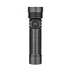 Lampe torche Olight Oclip Pro noire vue de face avec corps texturé antidérapant pour outdoor et camping