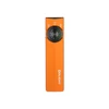 Lampe torche Olight ArkPro orange de face avec molette de sélection et indicateur de batterie pour EDC et extérieur