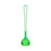 Sac de thé en silicone vert réutilisable, infuseur à herbes avec poignée en forme de trèfle à quatre feuilles