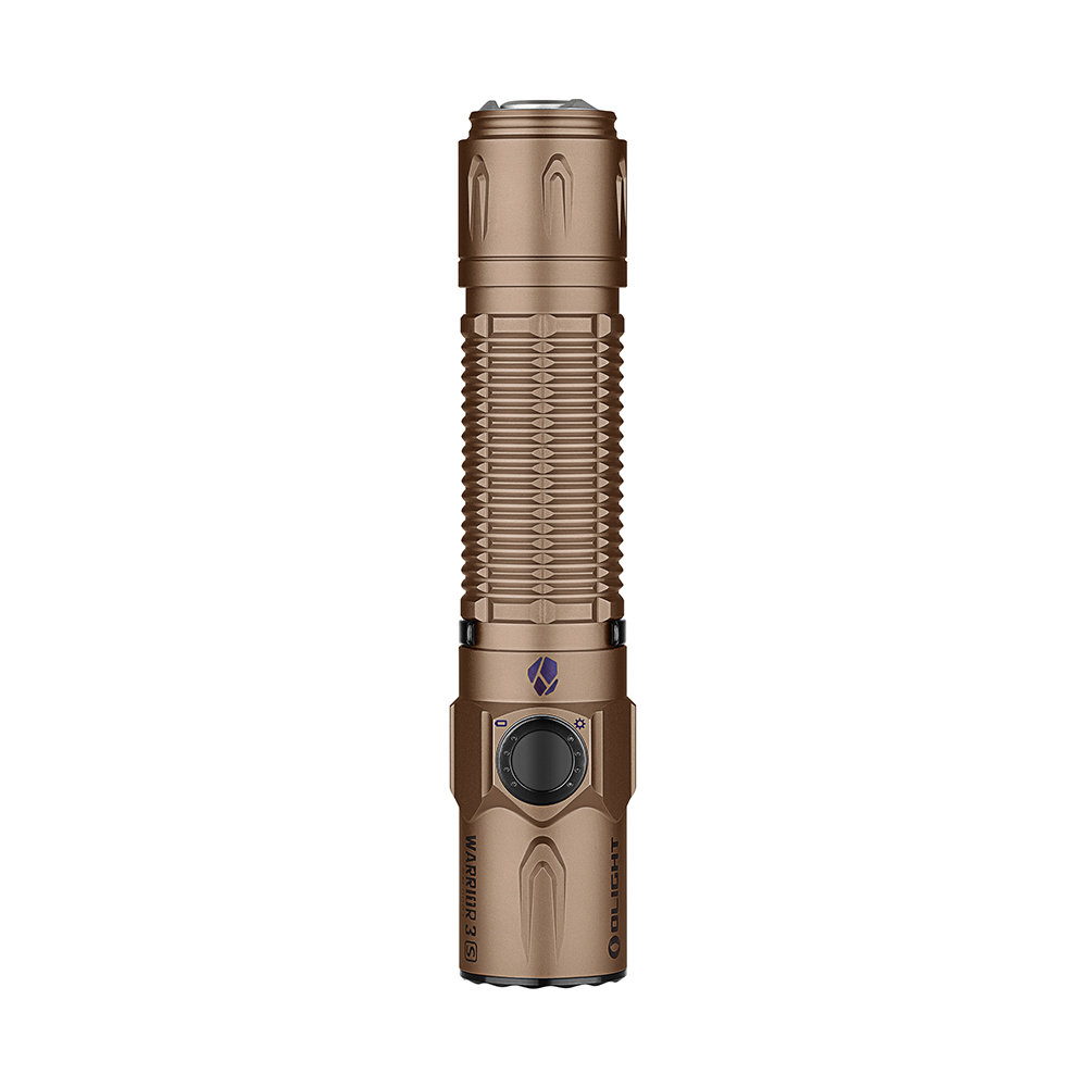 Lampe de poche Olight Warrior 3S en cuivre, rechargeable et portable, pour l'extérieur et la chasse