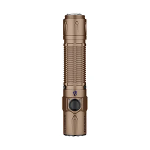 Lampe de poche Olight Warrior 3S en cuivre, rechargeable et portable, pour l'extérieur et la chasse