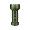Lampe torche Olight Marauder Mini 2 verte de face avec boutons de contrôle pour le camping et la randonnée