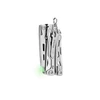 Pince multifonction NexTool F12 pliable en acier inoxydable avec clip de poche sur fond blanc