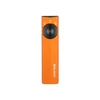 Lampe de poche EDC Olight ArkPro orange de face avec sélecteur rotatif LED UV laser pour inspection et quotidien