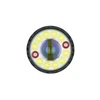 Lentille frontale de lampe torche noire Olight Marauder Mini 2 avec LED multicolores pour recherche et sauvetage