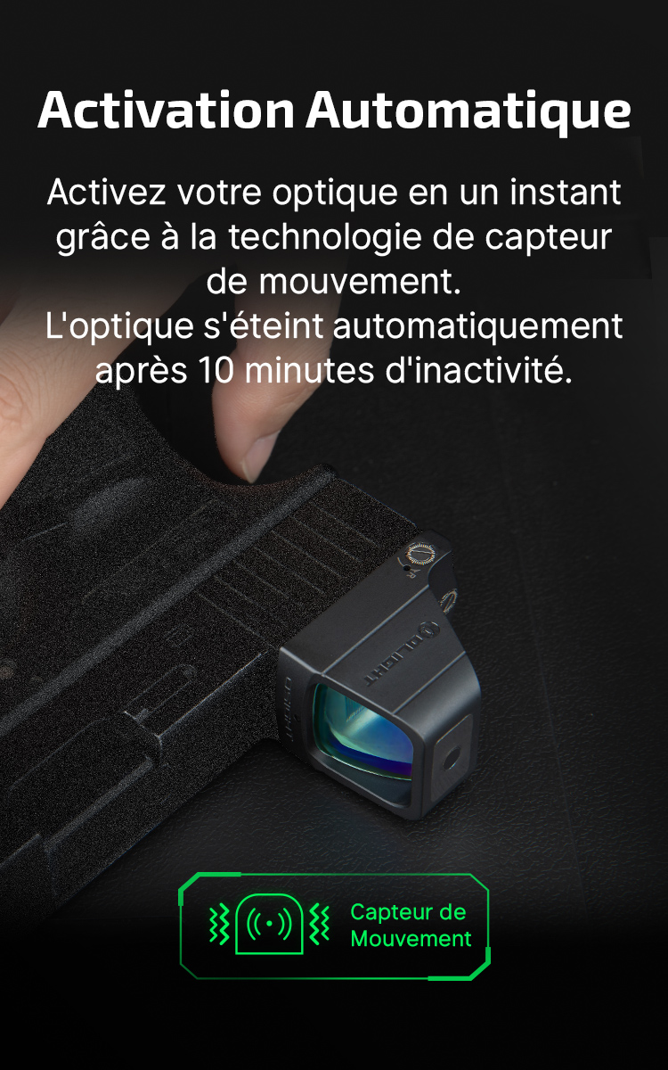 Olight Osight – Optique Point Vert 3MOA Avec Indicateur De Charge – Trois Modes