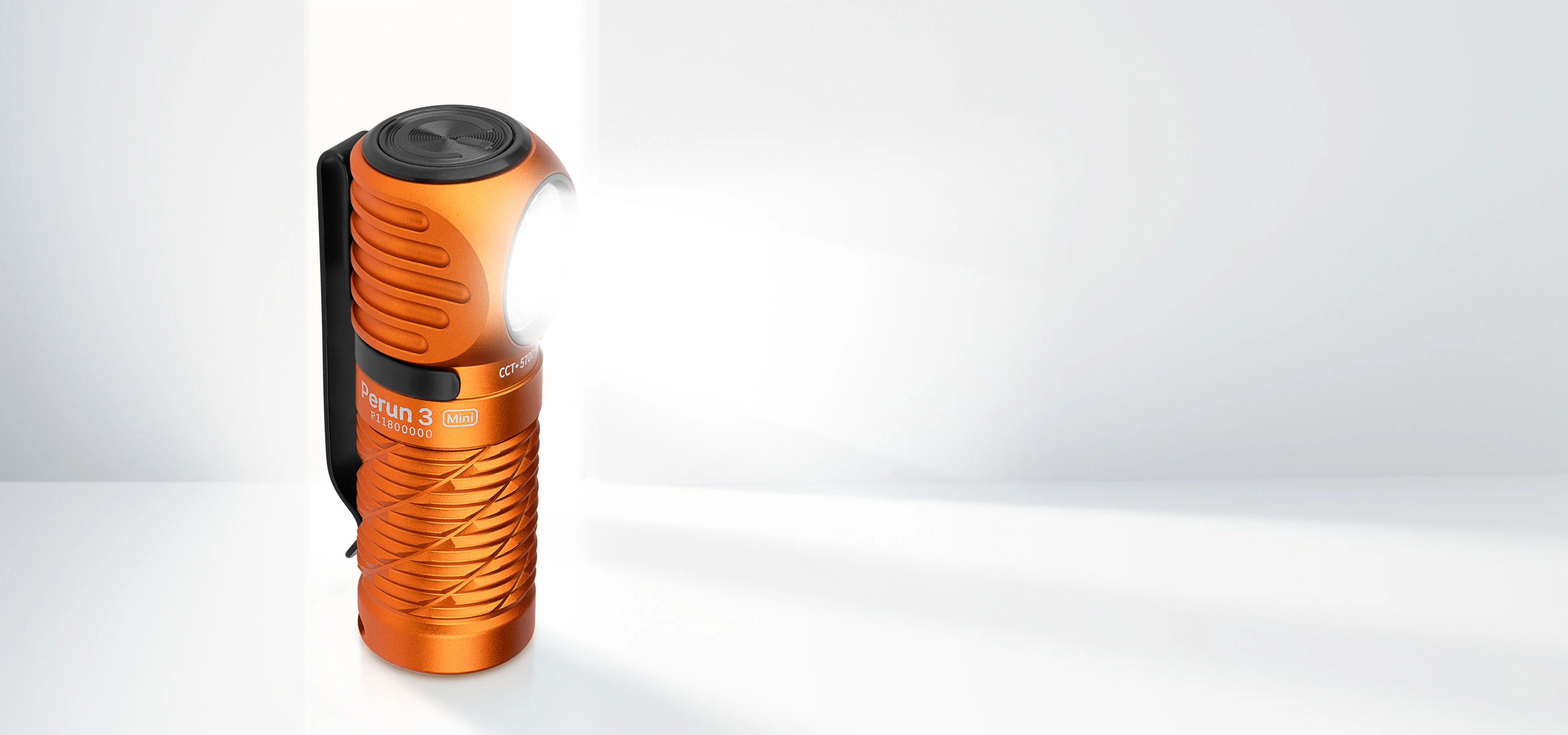 Lampe Frontale Olight Perun 3 Mini - 1250 Lumens, Rechargeable, Édition Premium