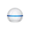Diffuseur d'arômes sphérique à bande bleue, humidificateur d'air portable, brumisateur d'huile essentielle avec lumières LED