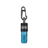 Mousqueton de suspension magnétique Olight bleu pour lampe de poche portable EDC et camping.