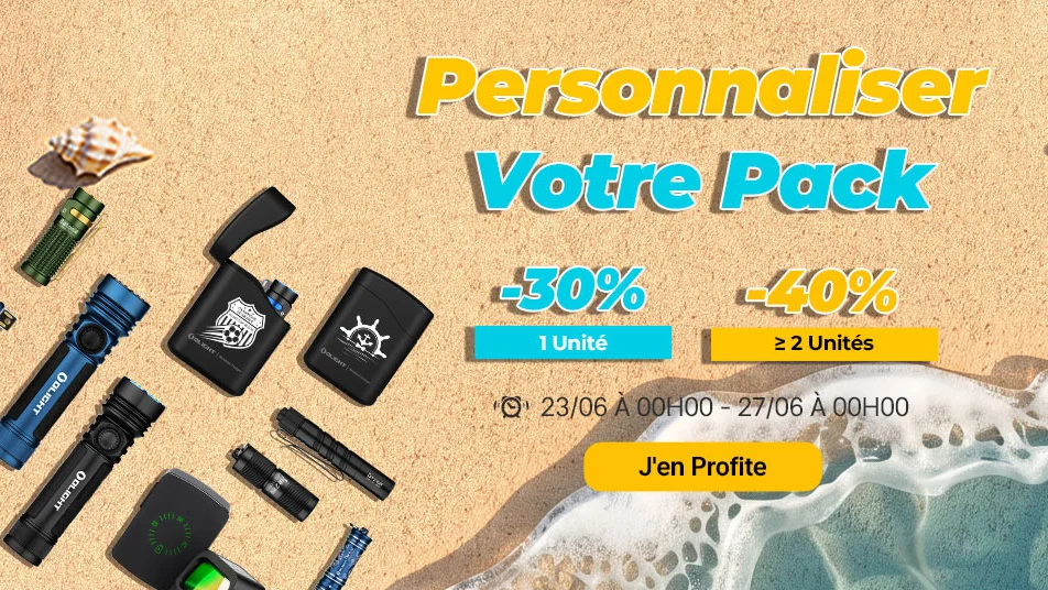 Le guide d'achat ultime des Soldes d'été Olight 2026