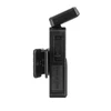 Mini lampe clip noire Olight Oclip 2 Ultra Premium vue de profil avec port USB de recharge pour EDC et randonnée