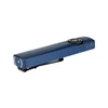 Olight Arkfeld Ultra bleue, vue latérale, lampe de poche EDC rechargeable avec clip de poche, pour usage quotidien.