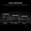 Trois hauteurs de montage pour viseur point rouge Olight Osight R sur rail Picatinny