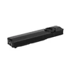 Lampe de poche EDC plate noire Olight Arkfeld Ultra avec sélecteur rotatif sur fond blanc