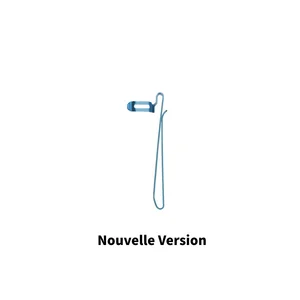 Nouvelle version du support de microphone pour instrument de musique avec fixation bleue