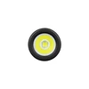 Olight I1R 2 Pro mini lampe de poche LED noire, vue de face de l'objectif pour éclairage quotidien