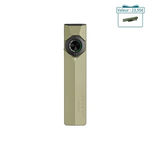 Lampe torche Olight ArkPro Ultra champagne face avant avec sélecteur rotatif EDC et UV pour utilisation quotidienne