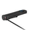 Olight ArkPro Ultra noire en charge, vue de côté, pour l'éclairage EDC et le travail de précision.