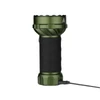 Lampe de poche Olight Marauder Mini 2 vert olive en charge USB avec poignée antidérapante pour camping et recherche
