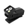 Lampe clip Olight Oclip 2 Ultra Premium noire avec tête orientable et port USB pour éclairage mains libres outdoor