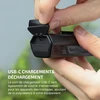 Port USB-C de chargement et déchargement avec cache de protection sur un appareil Goshawk.