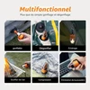 Mini pompe à air multifonction portable pour camping gonflage dégonflage éclairage et dépoussiérage de clavier