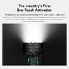 Lampe torche Olight Marauder 3 avec activation tactile et déverrouillage rotatif alternatif.