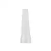 Buse blanche conique pour cartouche de mastic, silicone ou colle.