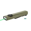 Lampe de poche Olight Arkfeld Ultra vert olive avec laser vert activé et clip de poche pour l'EDC et le plein air