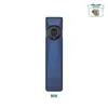 Olight Arkfeld Ultra bleue avec laser vert, éclairage LED, clip de poche.