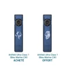 Olight Arkfeld Ultra Class 1 bleu marine avec gravure de lion et panthère, lampe de poche EDC avec laser et UV.