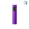 Lampe torche EDC plate Olight Arkfeld Pro violette avec laser vert, lumière UV et blanche, cadeau offert