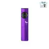 Lampe de poche EDC violette Olight Arkfeld Pro avec motifs de lune, UV et laser, cadeau offert en haut à droite.