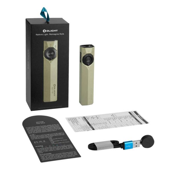 Lampe Torche Olight Valkyrie Turbo Noir - 250 Lumens - Laser LEP - pour