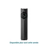 Lampe de poche EDC Olight plate noire avec molette de sélection et indicateurs LED sur fond blanc.