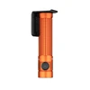 Lampe de poche Olight orange avec clip de ceinture et poignée texturée