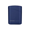 Chargeur sans fil Olight bleu pour Perun 3 Mini, vue de face, parfait pour charger discrètement