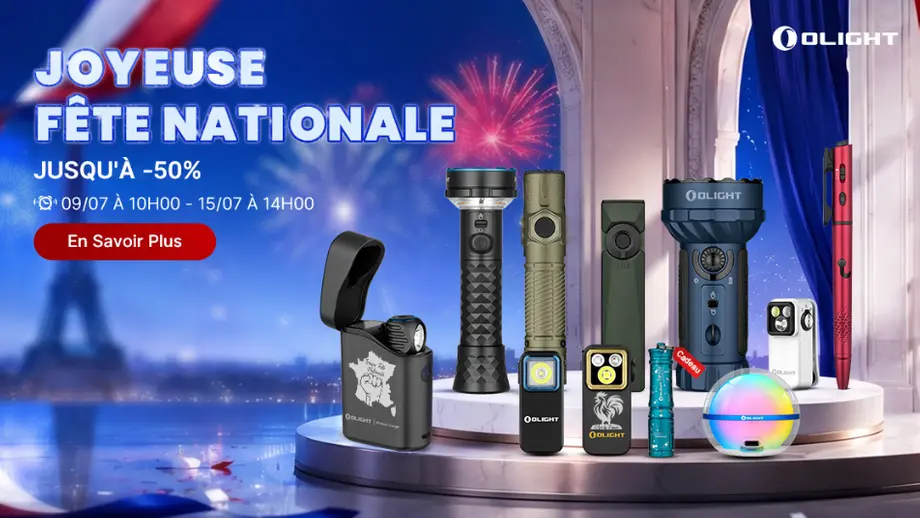 Vente Flash de la Fête Nationale : Jusqu'à -50 % sur votre équipement tactique !