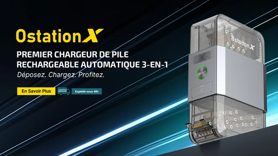 Ostation X de Olight : Dites adieu au chaos des piles, bonjour l'énergie organisée !