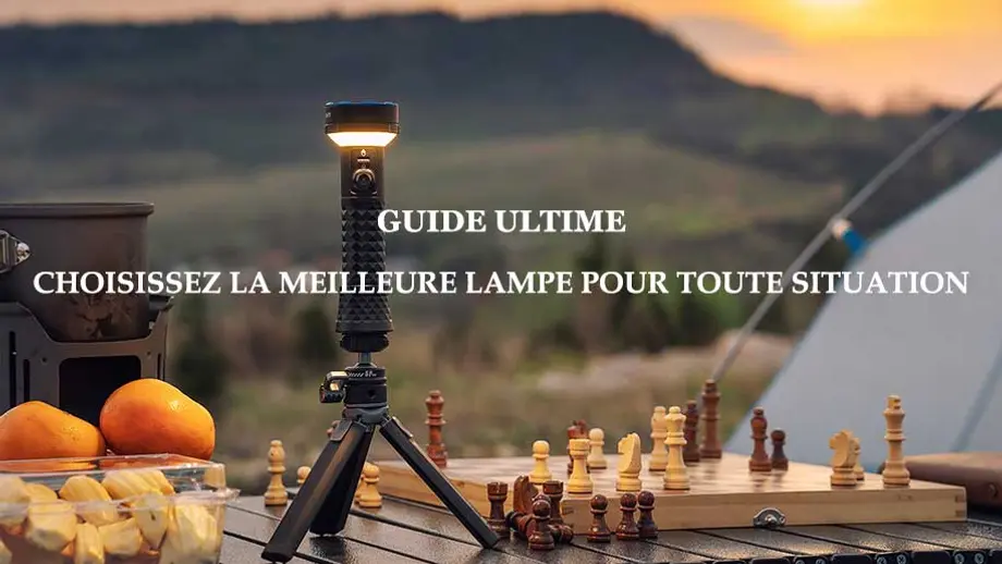 Choisissez la meilleure lampe pour toute situation