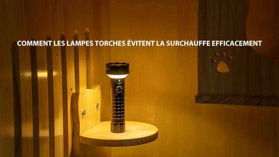 Comment les lampes torches évitent la surchauffe efficacement