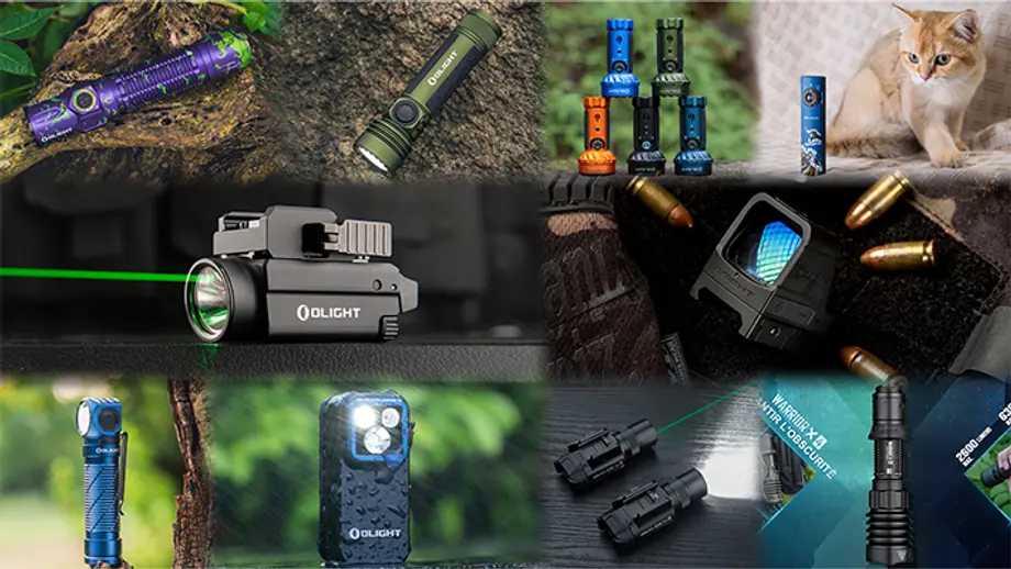 Top 10 des meilleures ventes pour l'année 2024 chez Olight France