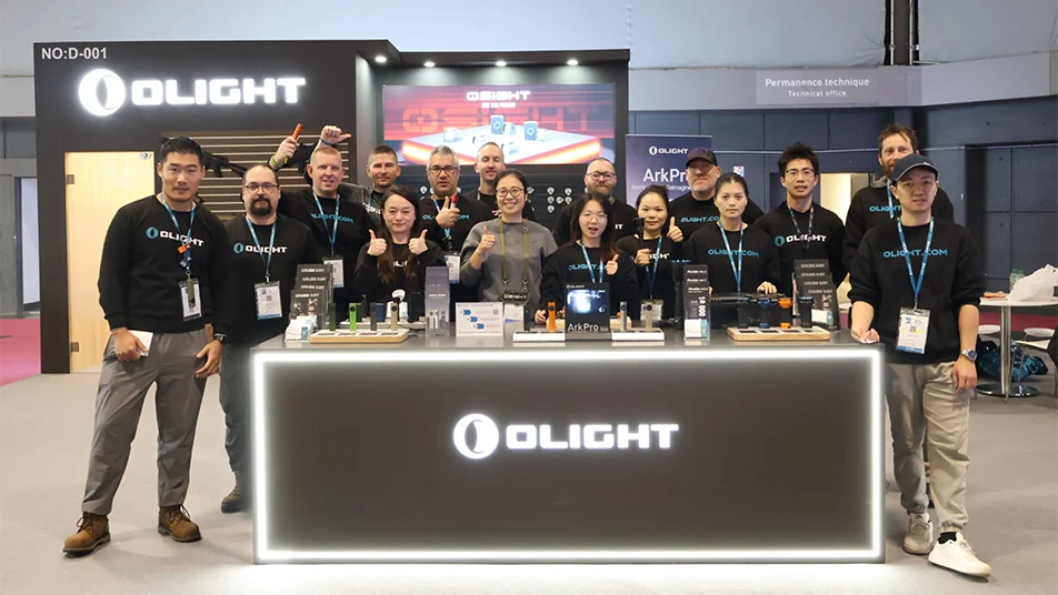 Olight présente les séries révolutionnaires ArkPro et Osight au Milipol Paris 2025