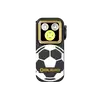 Lampe clip Olight Oclip Pro S noire motif ballon de football de face pour EDC et éclairage mains libres