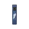 Lampe de poche EDC Olight Arkfeld Ultra bleue avec motif de phénix, vue de face, idéale pour le camping et la randonnée