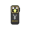 Lampe clip de poche Olight Oclip Pro S noire avec logo cerf et triple LED pour le camping et EDC