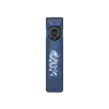 Lampe torche Olight Arkfeld Ultra bleue avec gravure de dragon blanc, vue de face, idéale pour EDC et outdoor