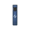 Lampe de poche Olight Arkfeld Ultra bleue de face avec gravure lion laser UV EDC pour le camping et le quotidien